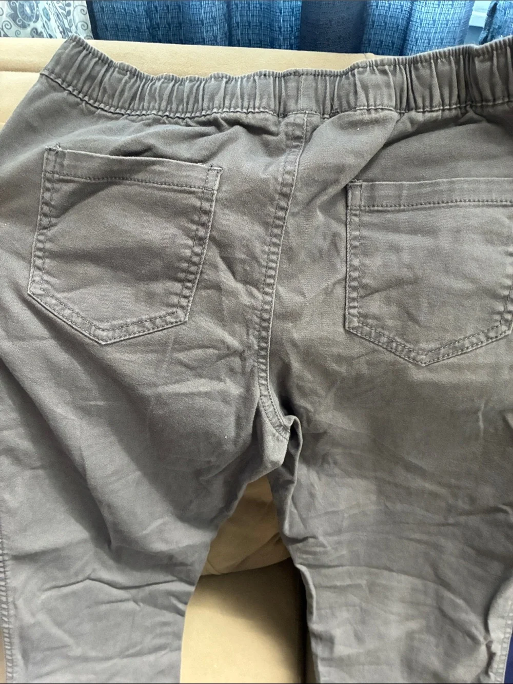 Kids Jogger Pants - Navy and Gray